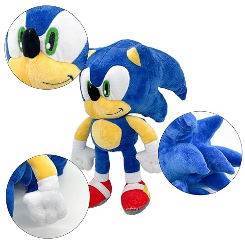 cxbwx 12 Inches Sonic Plush Toy The Hedgehog Movie Sonic Plush