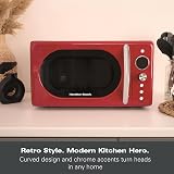 Hamilton Beach Retro 20L Microwave 700W Digital LED Display 8 Pre Sets view 3