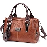 mcuvaec Handbags and Purses for women Vegan Leather Tote Bag for Women Satchel Shoulder Bags Travel Purse with Compartments
