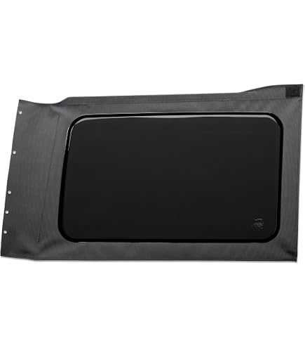 Amazon.com: Mopar 82213833 Soft Top Window Kit Black Premium