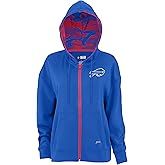 Zubaz NFL Women's Standard Full Zip Hoodie