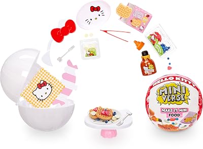 MGA's Miniverse Make It Mini Hello Kitty Sanrio DIY Resin Mini Food Collectibles