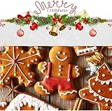 Joyoldelf 5 Piece Christmas Cookie Cutter Set Stainless Steel Snowflake Tree view 2