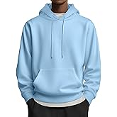 COOFANDY Mens Hoodies Pullover Long Sleeve Casual Fashion Sweatshirts Drawstring Gym Hooded Shirt with Kanga Pocket