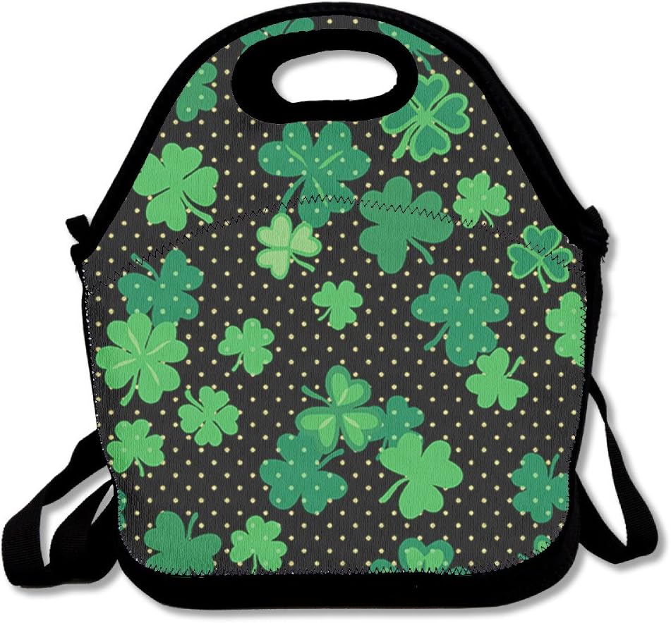 MAGGIE SALAS Lucky Color Vacation Lunch Bag Travelling Picnic Storage Bags Backpack Handbag