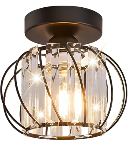 Amazon.com: YYJLX Semi Flush Mount Ceiling Light Fixture E26