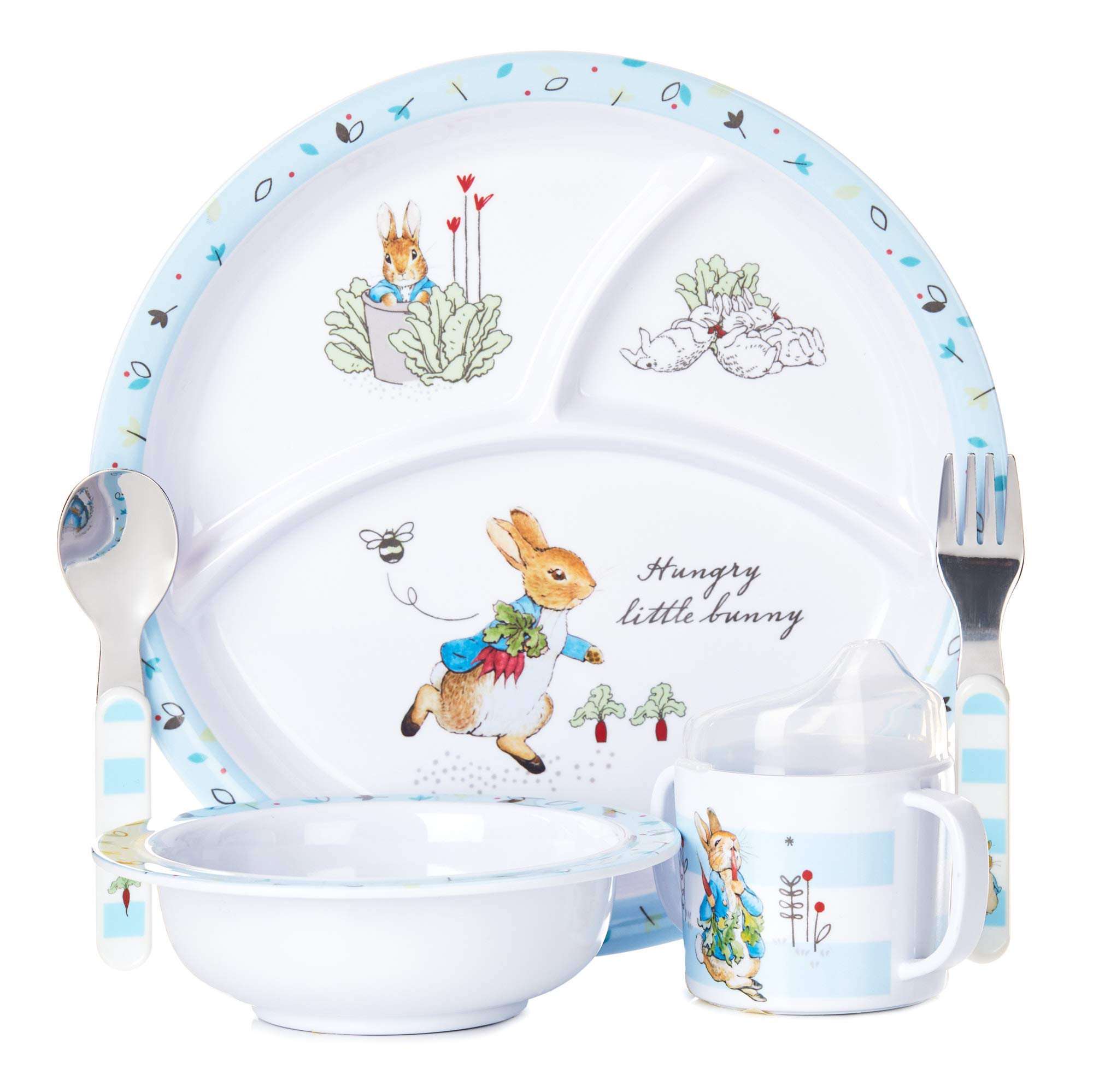 Mua Beatrix Potter Peter Rabbit 5 Piece Melamine Dinnerware Set trên ...
