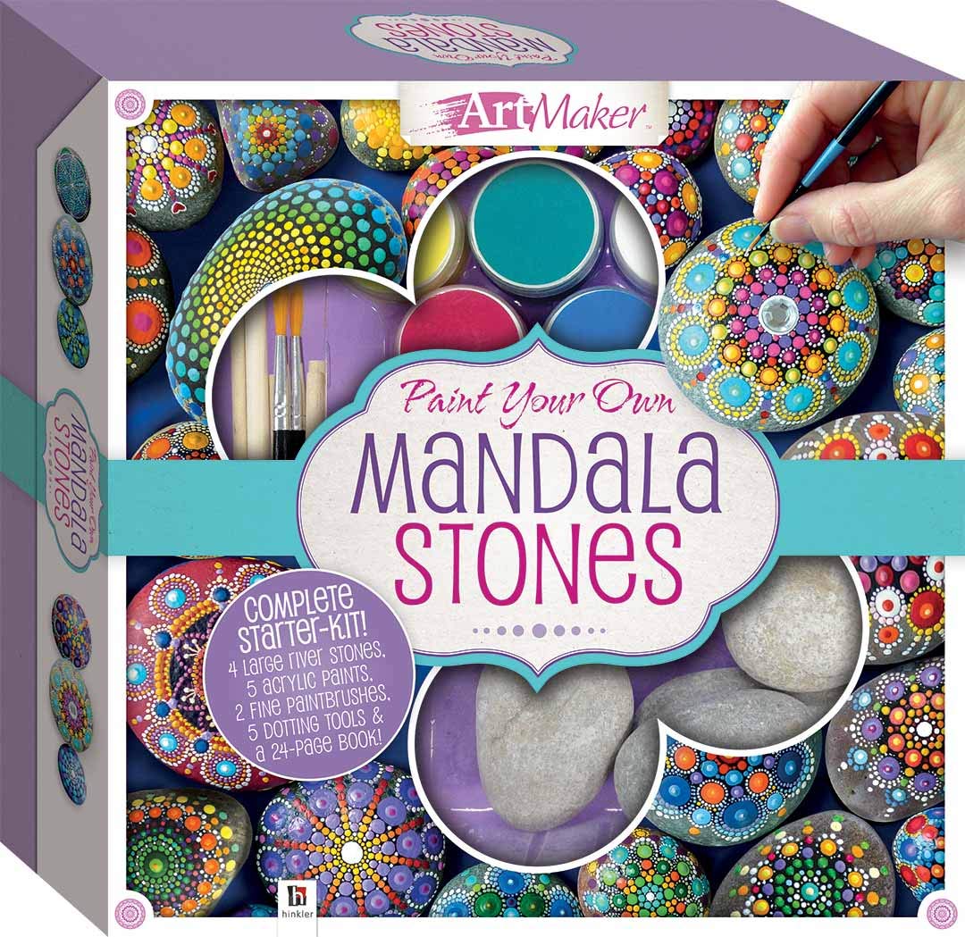 Paint Your Own Mandala Stones Kit 