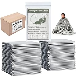 MIXIAO Emergency Foil Thermal Blanket