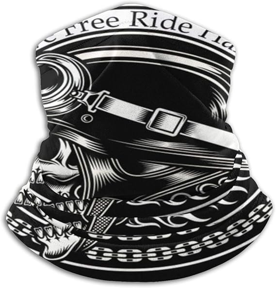 Harley Davidson Neck Warmer Gaiter Fleece Ski Winter Balaclava for Men