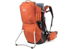 WIPHA Baby Carrier - Upgraded Hiking Backpack with Ergonomic Safety Seat, Light Large Capacity Toddler Carrier