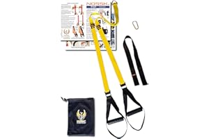 NOSSK TNT Pro Suspension Fitness Trainer (Yellow)