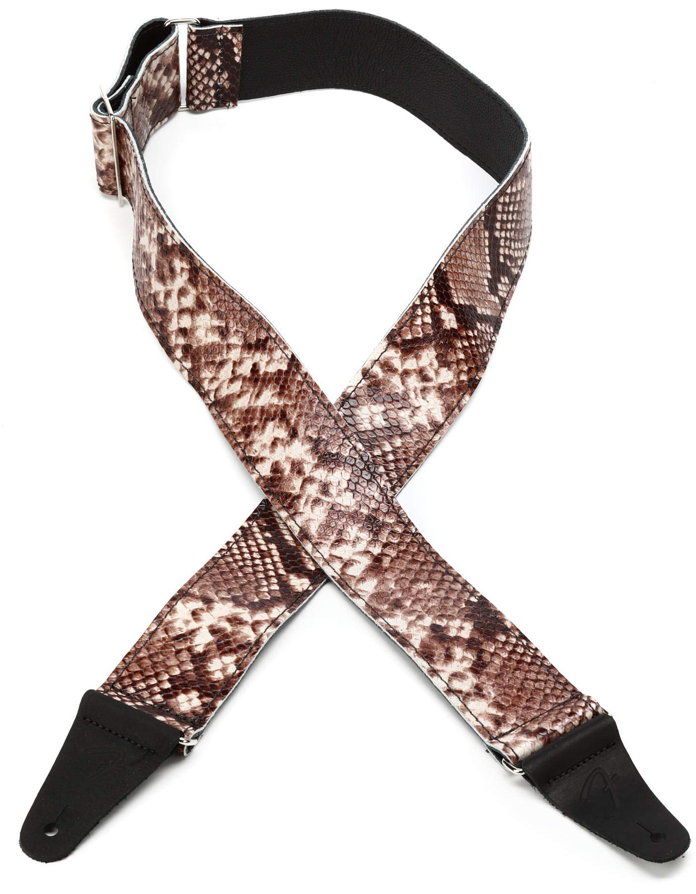 Fender Wild Faux Snakeskin Leather Strap, 2"