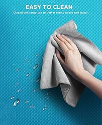 HAPBEAR Extra Large Exercise Mat-7'x5'x8mm