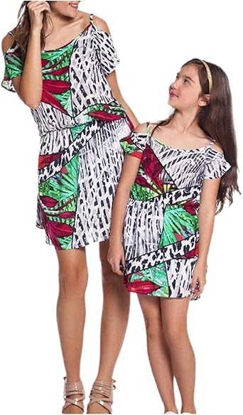 mother daughter matching summer dresses