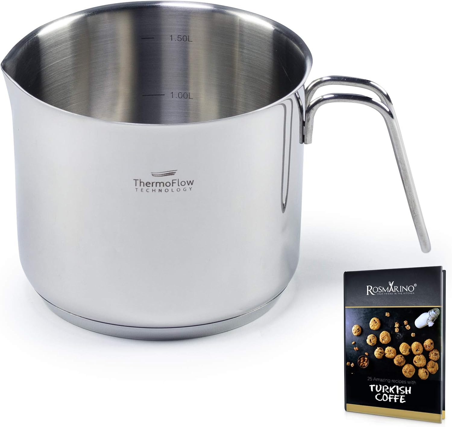 Simmertopf MEYERHOFF Induktion..!!. Super Geschenk Edelstahl Milchtopf 1,5 L .