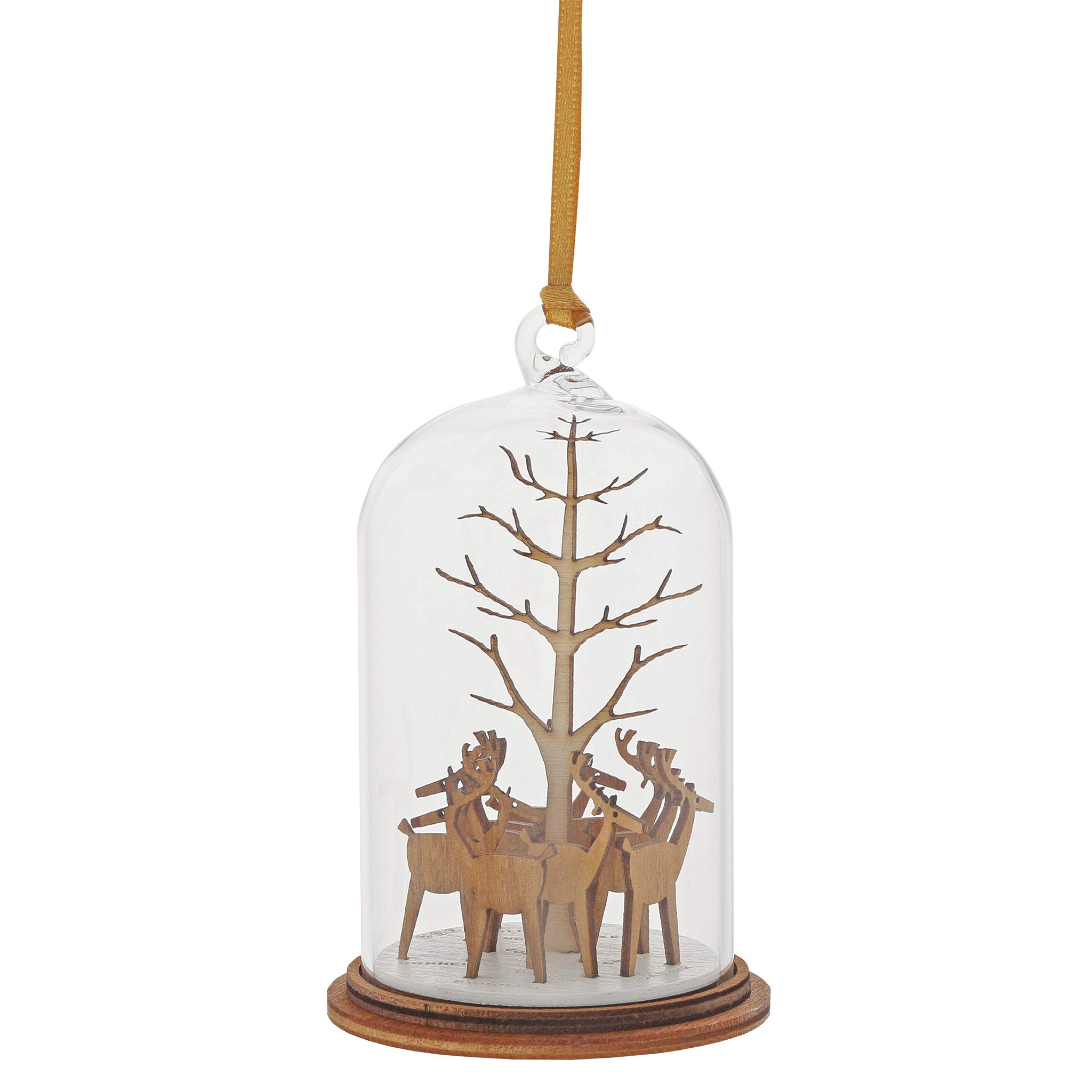 Kloche Santa's Reindeer Ornament, A30269