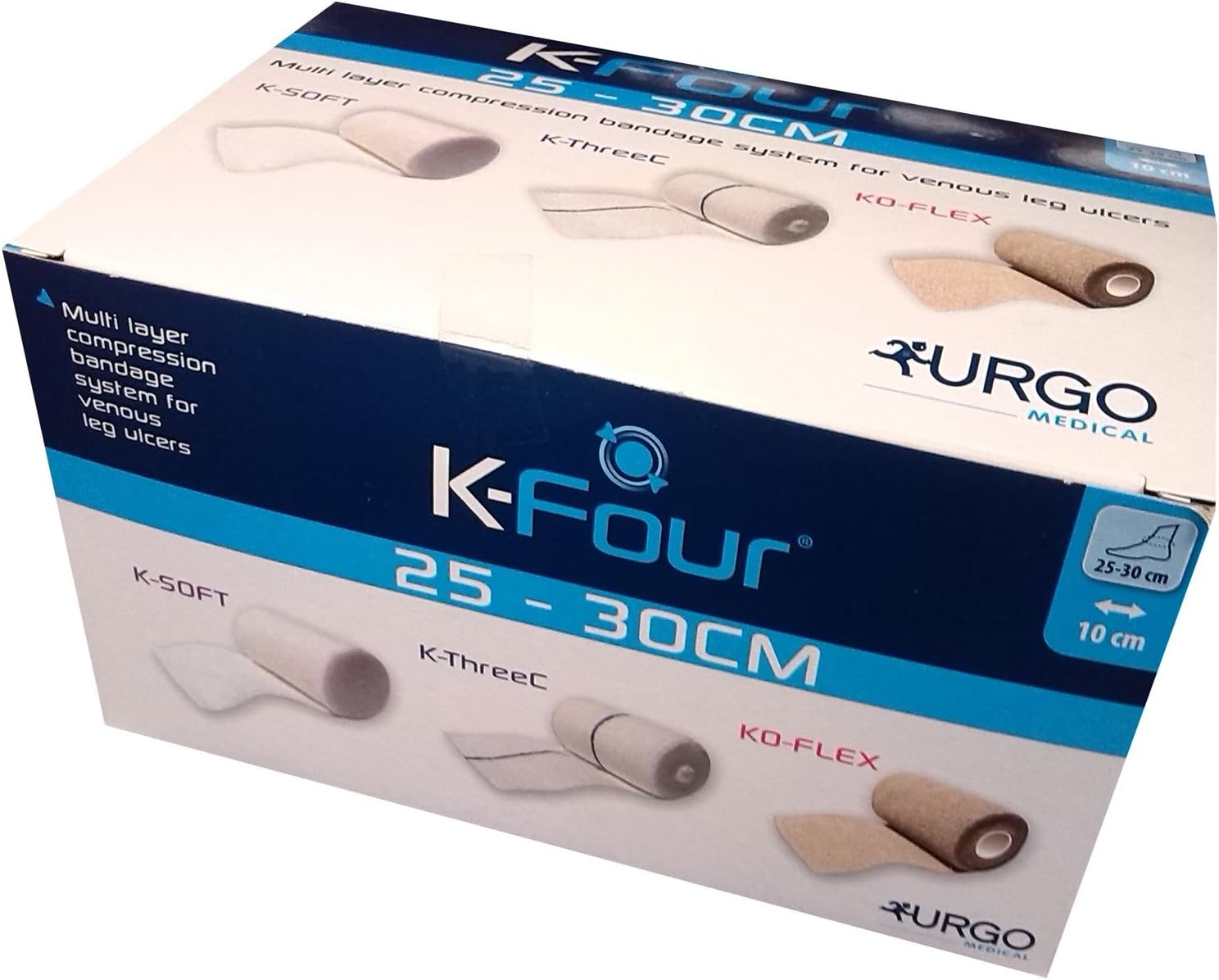 KFour Compression Bandage System for Venous Leh Ulcers 2530cm Amazon.co.uk Health & Personal