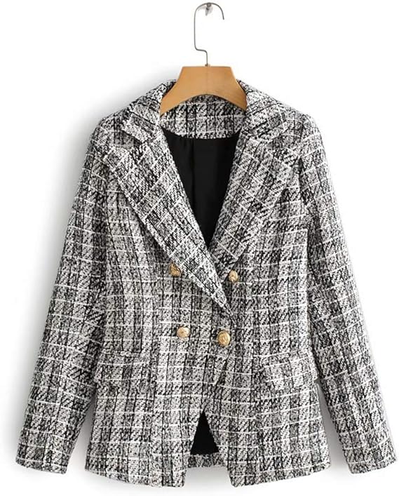 blazer en tweed femme
