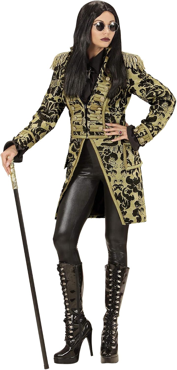 Widmann women's jacquard parade costume, Gold - Image 5