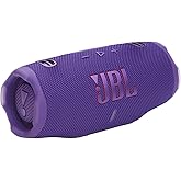 JBL Charge 6 Portable Waterproof & Drop-Proof Bluetooth Speaker (Purple)