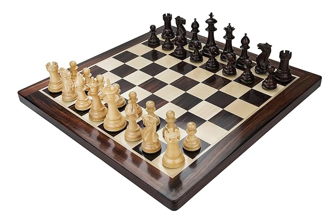 CHESSNCRAFTS Premium Rosewood Chess Board
