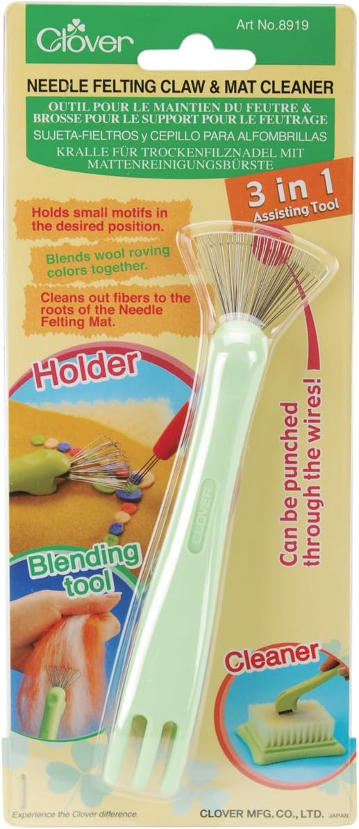 Clover Claw And Mat Cleaner, Green