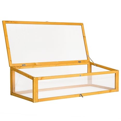 TecTake Hochbeet mit Ablage 119x53x90cm Fühbeet Aufsatz | witterungsbeständig - Diverse Modelle - (Aufsatz | Nr. 402212)