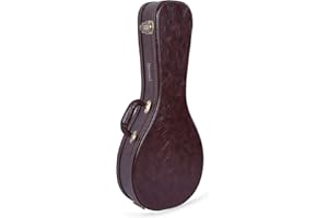 Crossrock Hardshell Case for A-style Mandolin in Vintage Brown(CRW600MABR)