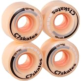 C SEVEN C7skates Premium Roller Skate Wheels (Peachy Keen)