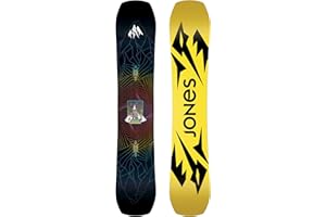 JONES - Men's Mountain Twin, Snowboards Directional Freeride, Ideal for Freeride, Freestyle and Backcountry pow
