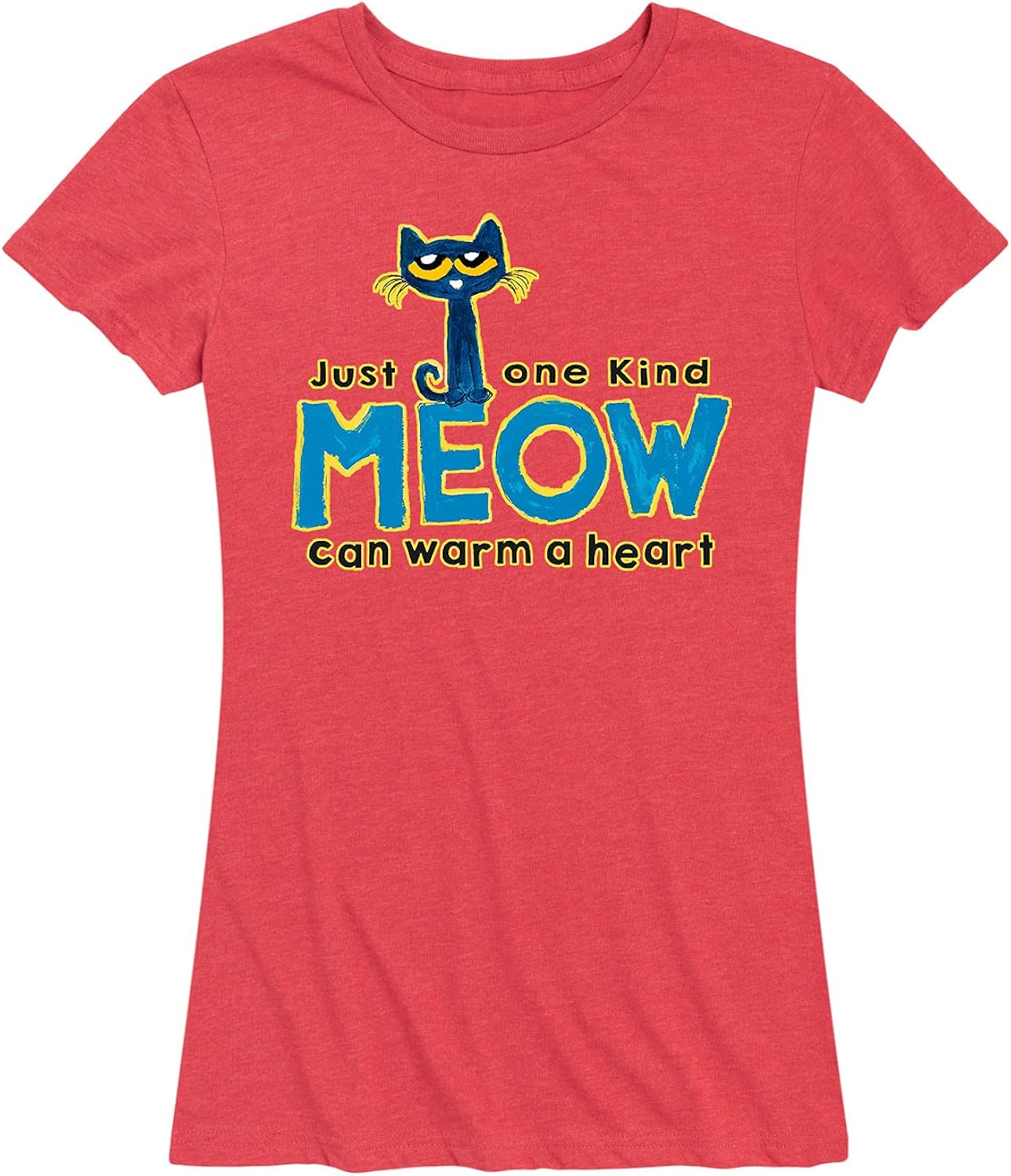 Pete the Cat Meow Women's Short Sleeve Graphic TShirt at Amazon