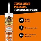 Gorilla All Conditions Sealant Silicone White 295ml view 8
