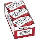 Altoids Smalls Peppermint Breath Mints 0.37 Ounce Tin Pack of 9