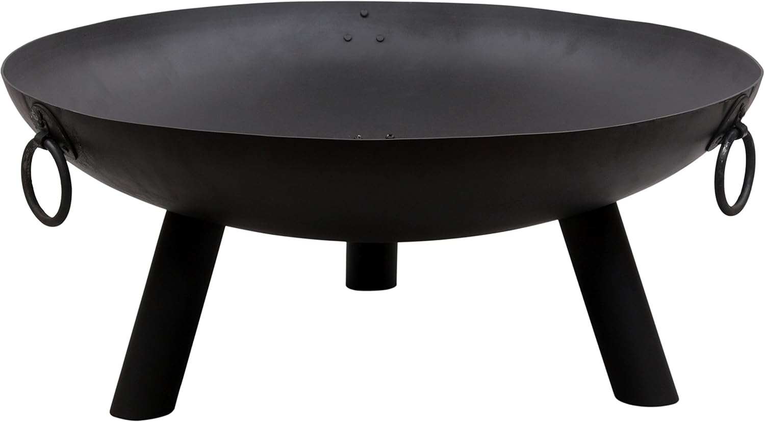 Gardeco Dakota Steel Fire Pit Black 80 X 80 X 34 Cm Amazon Co