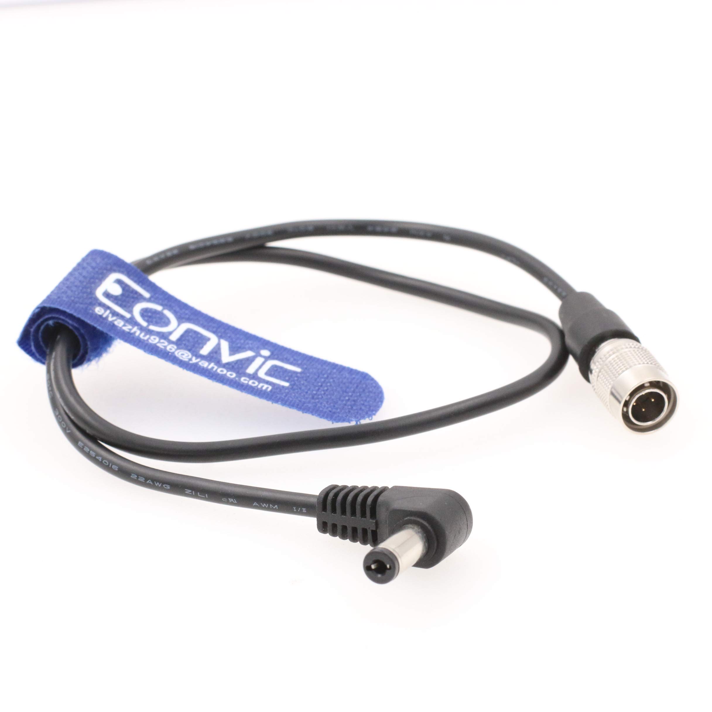 Eonvic 2.1mm DC power to Hirose 4 Pin cable For Lectrosonics Receivers Lectrosonics PS12