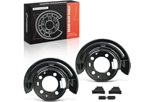 A-Premium Rear Driver and Passenger Side Brake Dust Shield Compatible with Dodge and Ram Models - 2500 2011, Ram 2500 2001-20