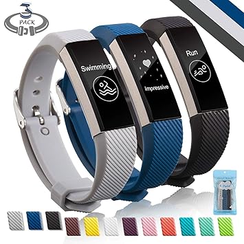Fitbit Alta HR Correa, Digitek TPU Soft Silicona Adjustable ...