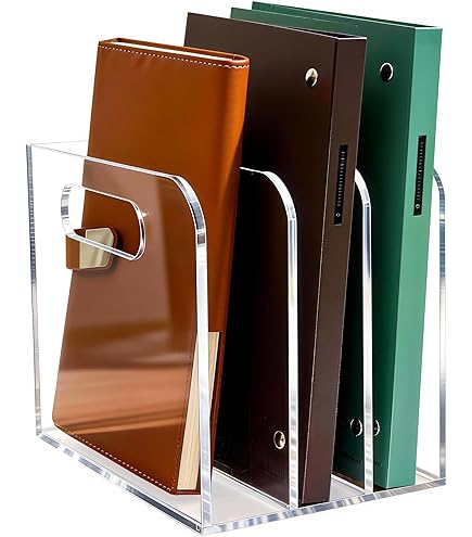 Aazon.co: FANXIYQ 4-Tier Acrylic Paper Tray Organizer - Low-Profile - View #4