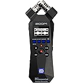 Zoom H1 Essential Handheld Recorder for Musicians, Podcasters & Filmmakers with Stereo Microphones, 32-Bit Float, USB Microph