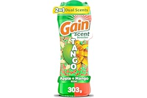 Gain Tango 2-in-1 Laundry Scent Booster Beads, Apple and Mango Scent, Laundry Beads with Dual Scents Plus All Day Freshness, 