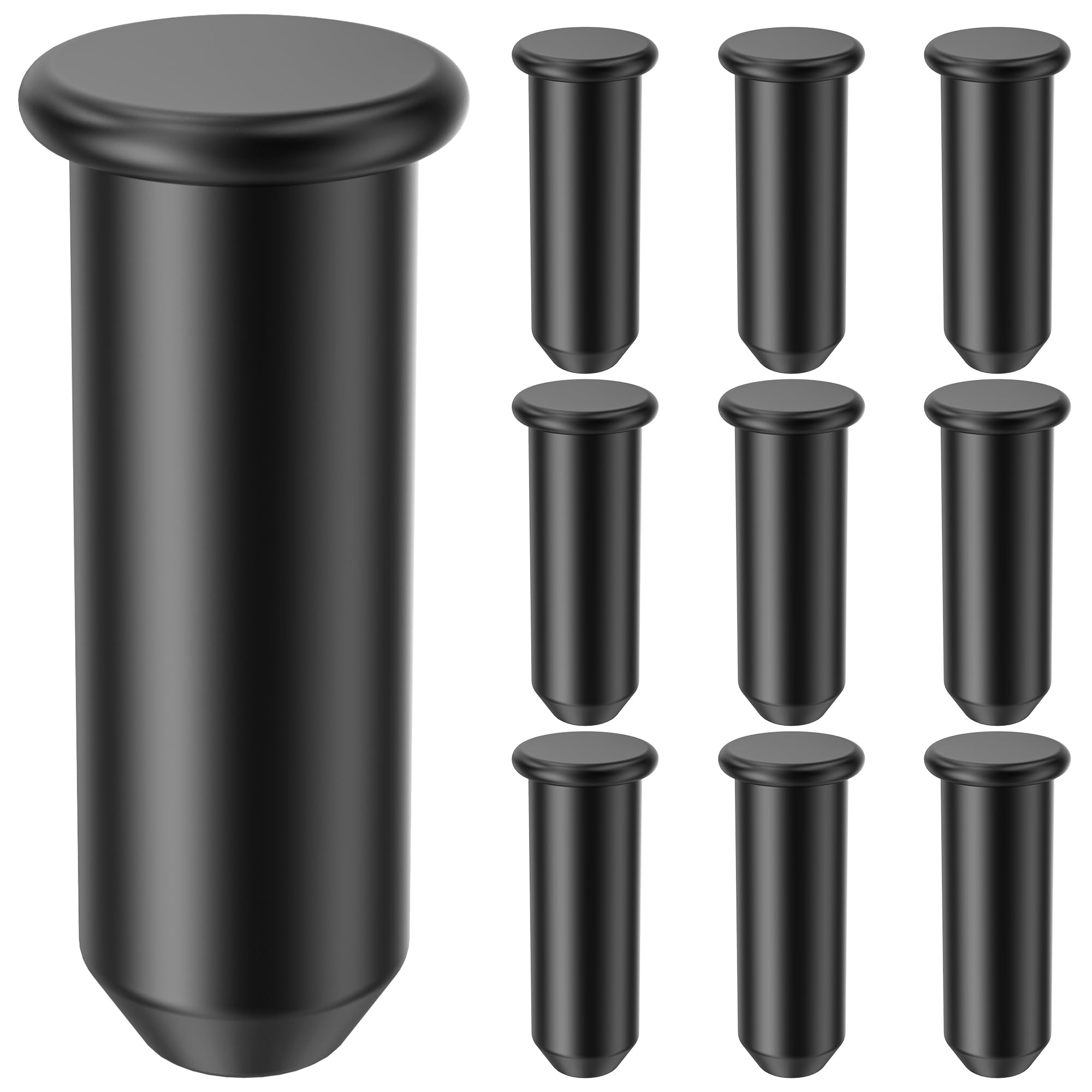 PEBA® Waterproof Sealing Plug for Junction Boxes M20 M25 Accessories for Junction Box Cable Connector Sealing Plugs Pack of 10 Black