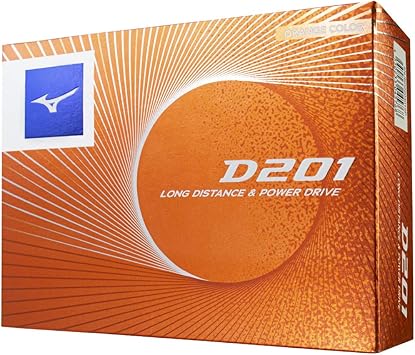 Amazon Mizuno ミズノ ゴルフボール D1 1ダース 12個入り 2ピース オレンジ 5njbdp Mizuno ミズノ スポーツ アウトドア