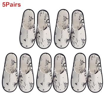 childrens white spa slippers