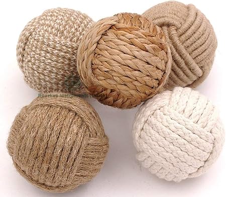 Amazon Com Royal Victorian Export Decorative Rope Ball Set Of 5
