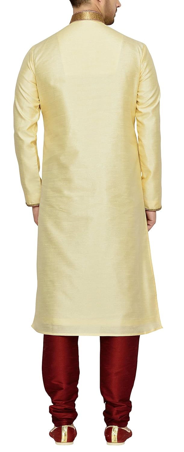 indian poshakh men's silk sherwani