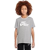 Nike Unisex Big Kids' Sportswear Club Just Do It T-Shirt - Boys and Girls