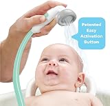 Yookidoo Elephant Bath Shower Head Turquoise Baby Rinser with 2 Trunk Knobs view 6