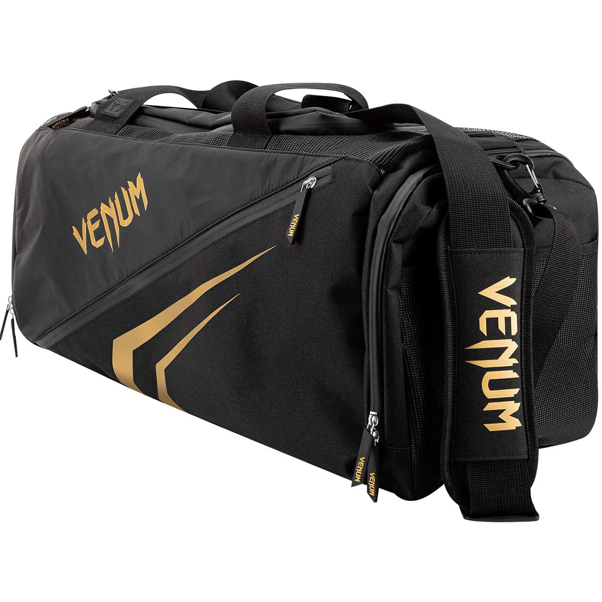 Venum, Trainer Lite Evo Sports Bags, Unisex Adult, One Size, Black/Gold