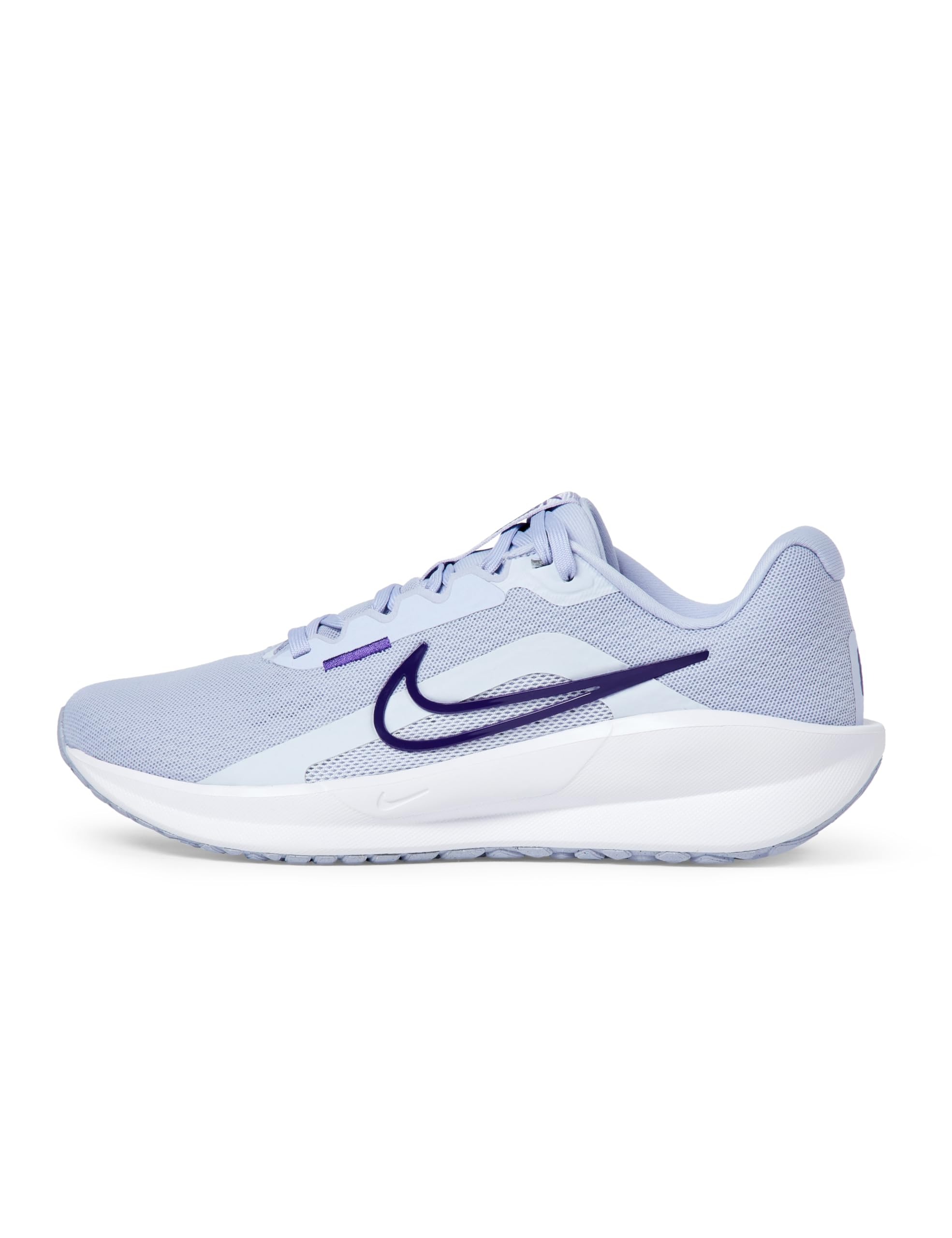 Photo 1 of Nike Women's Downshifter 13 Road Running Shoes, Ghost/Court Purple-Football Grey-White, 6.5